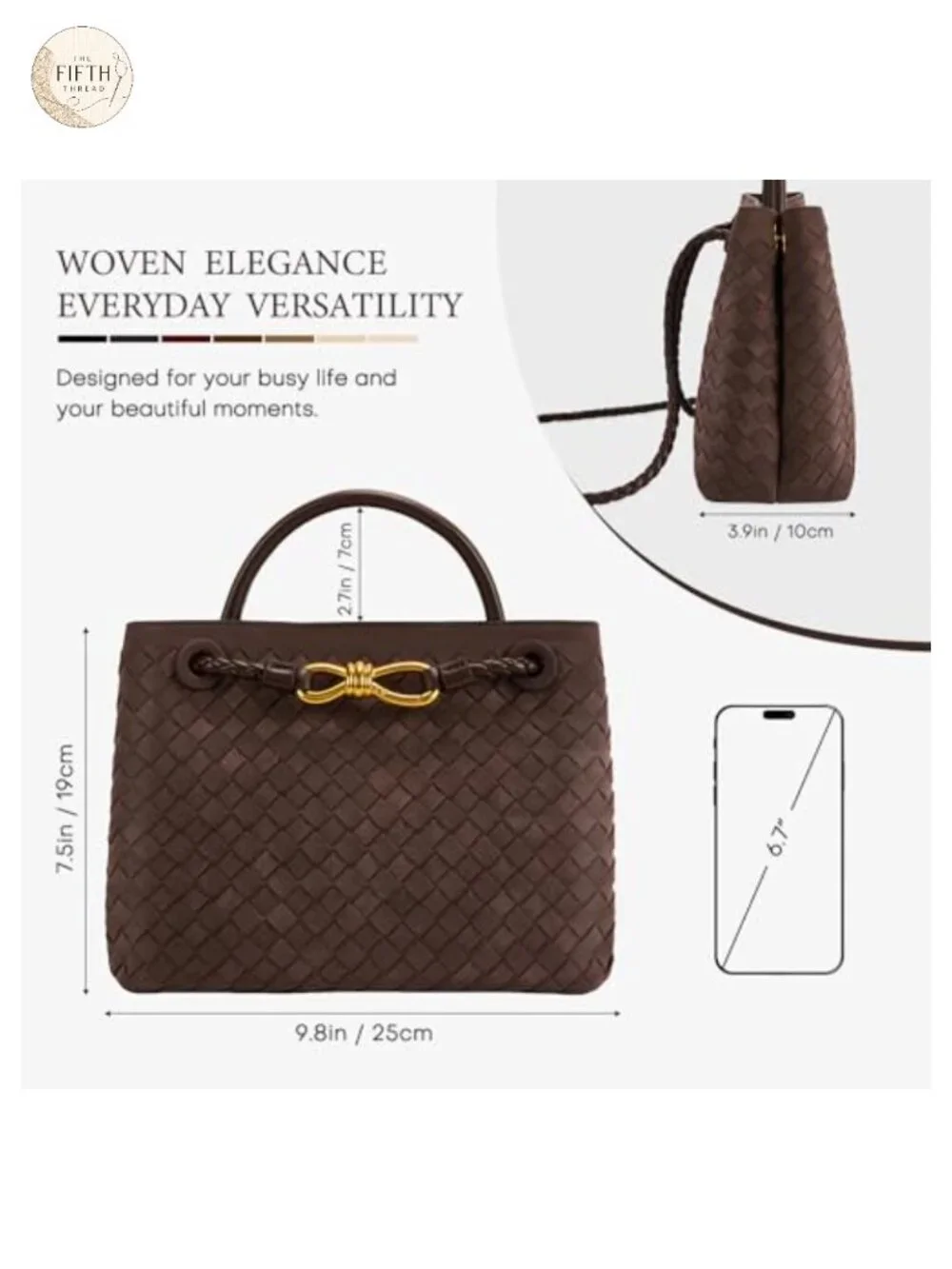 N/A elegant woven